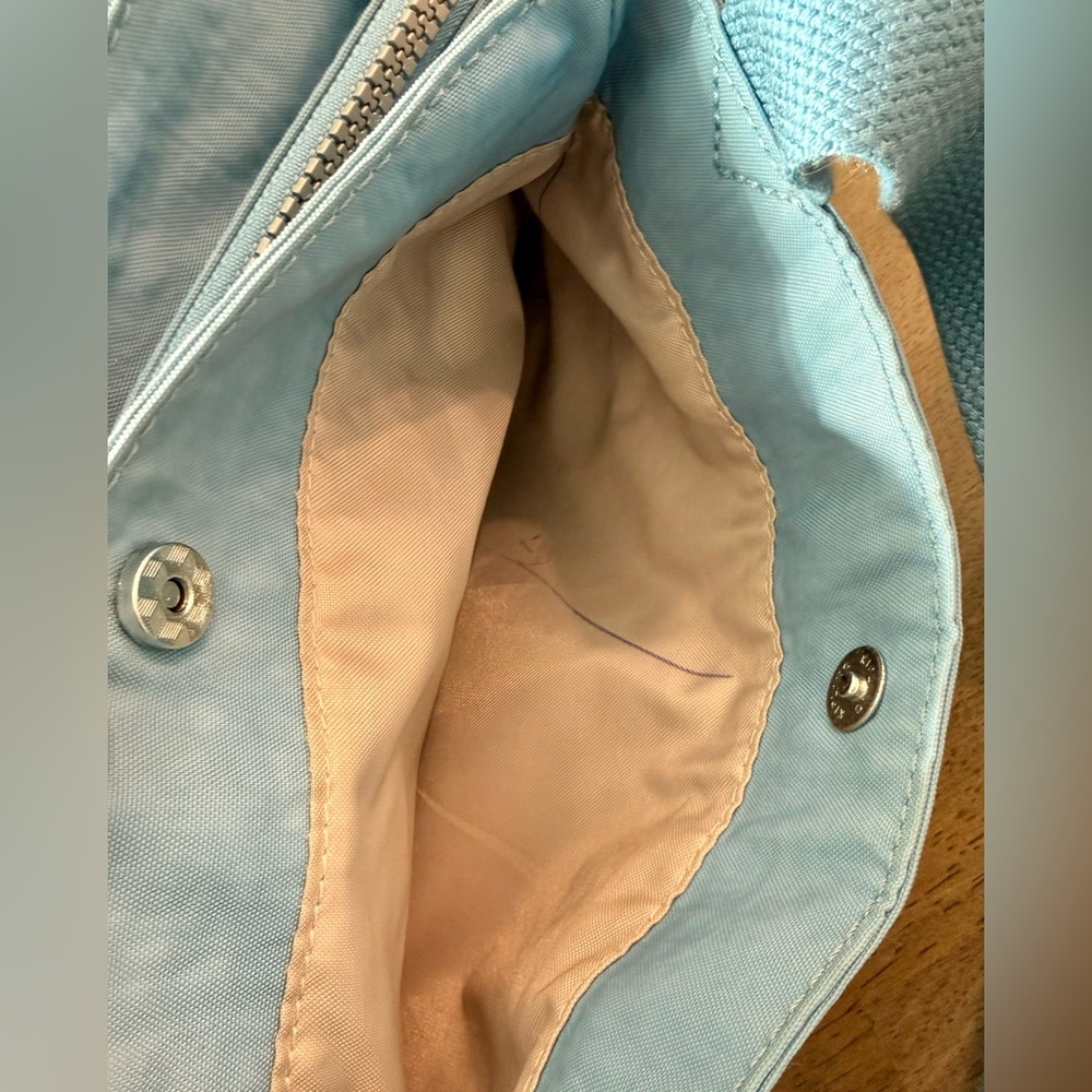 Kipling Elysian Satchel Blue Beam Shoulder Crossbody Bag - Picture 15 of 16